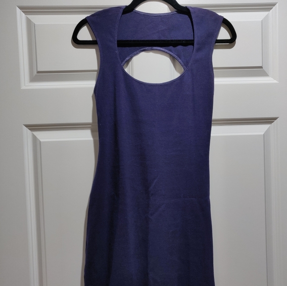 American Apparel Interlock Cut Out Mini Dress - Picture 3 of 5